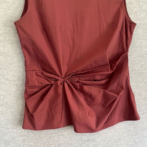JUST Female Vadin Asymmetric Minimalist Top Small Sustainable Feminine Capsule - Picture 3 of 11